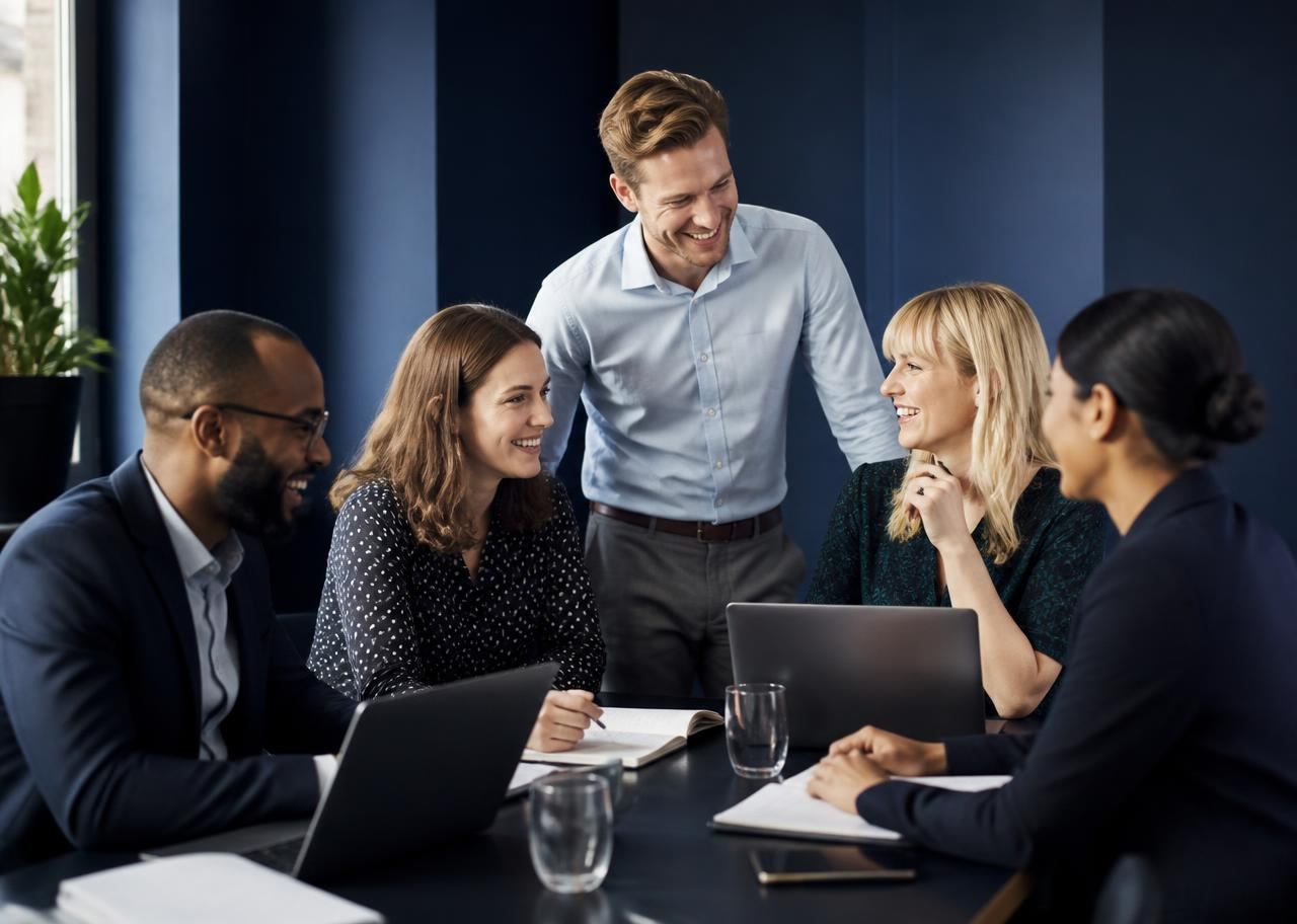 Nexture search managers reviewing a candidate shortlist